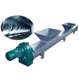 Coal Stainless Steel Auger Shaftless Screw Conveyor , Vertical Screw Elevator